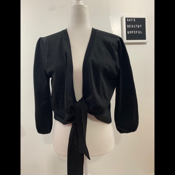 Michelle Antonelli Black Shrug - Picture 3 of 15